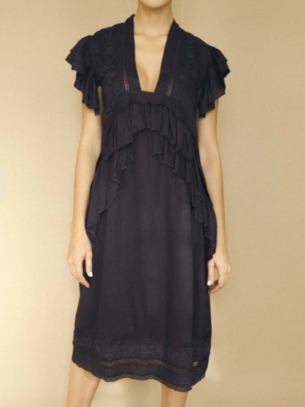 Maria Stanley The Kelsey Dress Black Size Small